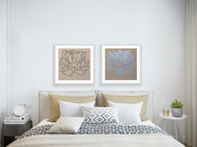 Load image into Gallery viewer, Ghost Peony - 24" x 24" print