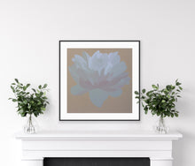 Load image into Gallery viewer, Ghost Peony - 24&quot; x 24&quot; print
