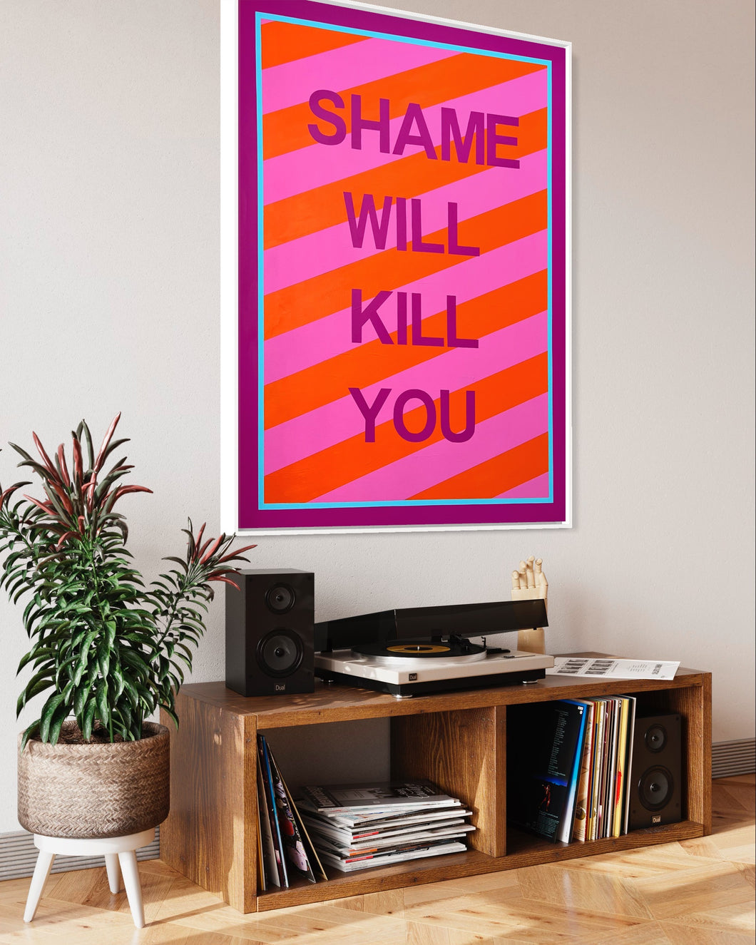 Shame Will Kill You [Framed Original]